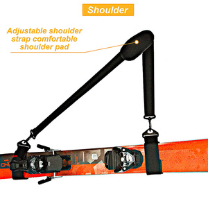 Équipement de <span class=keywords><strong>ski</strong></span> de descente pour l'arrière-pays Accessoires de sports d'hiver Sangles de transport de bâtons de <span class=keywords><strong>ski</strong></span> confortables Support d'épaule rembourré - Product Image 4