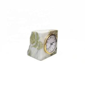 NANWEI Marble Brass <strong>Clocks</strong> for <strong>Mantel</strong> Desk Shelf Tabletop Decorative - Product Image 2
