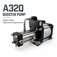 Pompe à gaz pneumatique haute pression A32Q-40 |   Pompe à piston en alliage d'aluminium à double action Jingyang avec une pression allant jusqu'à 35 MPa