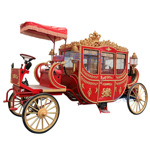 Fabricants de calèches royales : Nouvelles calèches européennes électriques de style victorien en acier, à chevaux, à vendre - Product Image 1