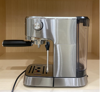 Machine à café expresso Anbolife 20 bars en acier inoxydable avec buse vapeur et thermomètre 1,8 L OEM ODM