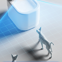 Fontaine à eau intelligente pour chat à induction, chargement sans fil, circulation automatique, filtre, distributeur d'eau pour animaux de compagnie, fournitures pour animaux de compagnie en gros