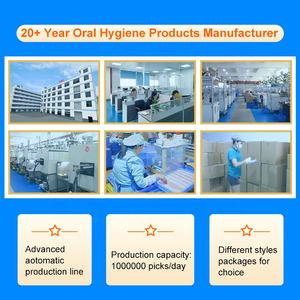 Hilo Dental con Sabor a Menta, Envuelto Individualmente, Palillos Dentales Ecológicos, Palillo de Dientes, Hilo Dental, Limpiador de Dientes de Plástico - Product Image 3