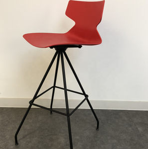 <span class=keywords><strong>Tabouret</strong></span> <span class=keywords><strong>de</strong></span> <span class=keywords><strong>bar</strong></span> standard coloré à pivot haut ANSI/BIFMA - Product Image 4