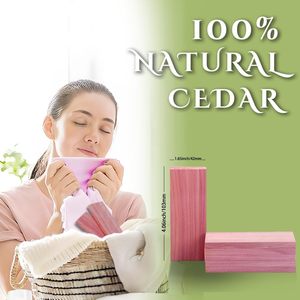Blocs <span class=keywords><strong>de</strong></span> cèdre <span class=keywords><strong>rouge</strong></span> aromatique 100% naturels, <span class=keywords><strong>copeaux</strong></span> <span class=keywords><strong>de</strong></span> bois, planches et éclats pour placards, tiroirs et rangements, répulsif anti-mites au cèdre - Product Image 3