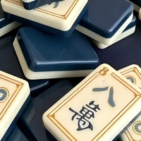 Tuiles de Mahjong de collection gravées au laser, directement de l'usine, pour salle de jeux à domicile