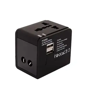 Universal to AU plug adapter EU US AU UK USB Travel electric power conversion plug all in one adapter