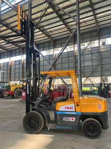 Chariot élévateur TCM d'occasion en bon état 3m 4.5M à vendre Chariot élévateur diesel de 5 tonnes à prix réduit - Product Image 6