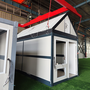 Nuevo diseño, instalación deslizante en forma de Z, Camping al aire libre, oficina, contenedor plegable extensible, Panel sándwich hecho en casa para Hotel - Product Image 5