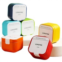 Bougie parfumée cylindrique colorée en cire de soja, huiles essentielles mélangées à la main, format portable, idéale pour la maison et la chambre à coucher