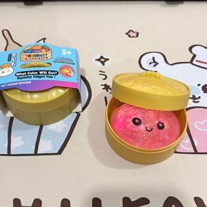 Steamer Bun <b>Squishy</b> Toy Realistic Expression Steamed Bun Slow Rebound Squeeze Toy Stress Relief Anti Anxiety Fidget Decompressio - Product Image 6