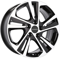 Kipardo Leichtmetallfelge 16 Zoll für VW Beetle Bora Fox Golf IV Polo T-Cross Vento