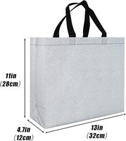 Sacs écologiques en non-tissé recyclé, entièrement imprimés, sacs en non-tissé, Bolsas Ecologicas