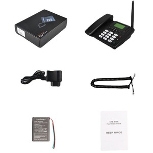 Téléphone sans fil GSM ETS-3125i, téléphone fixe mobile 4G/5G pour la maison, le bureau <span class=keywords><strong>et</strong></span> les entreprises, avec emplacement pour carte radio - Product Image 1