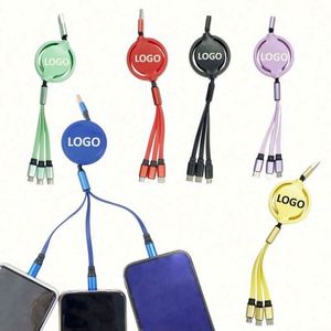 Câble de charge rapide universel 4-en-1 Type C pas cher de 1,2 m - Product Image 1