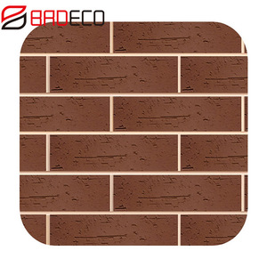 2022 beste flexible Ton fliese 2,5-16mm 3d Ziegelwand platte Fabrik mcm Außen stein fliese - Product Image 4