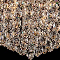 JYLIGHTING Lámpara de Techo de Cristal LED de Alta Calidad para Decoración de Comedor, Bodas y Hoteles, Lujosa, Venta al por Mayor, para Interiores y Salas de Estar
