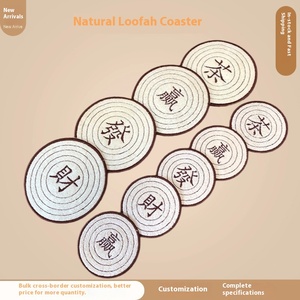 Tùy Chỉnh Thêu Loofah Trà Nồi Mat Non-Slip Nước Thấm Bàn Ăn Miếng Đệm Với Cách Nhiệt Từ Nguồn Nhà Máy - Product Image 2