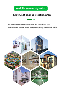 Tùy chỉnh 4P AC isolators ngắt kết nối chuyển 630A/63A Hướng dẫn sử dụng chuyển đổi chuyển đổi ngoài trời an toàn tự động chuyển đổi - Product Image 4