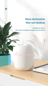 220ML LED veilleuse Mini Portable USB voiture petit humidificateur ménage brumisateur brumisateur avec Humidistat 1 an de garantie - Product Image 5
