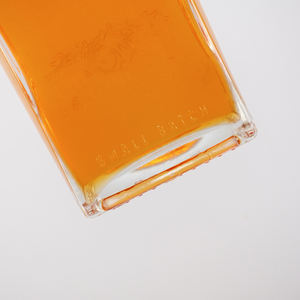 Buena calidad Precio <span class=keywords><strong>barato</strong></span> Rectángulo cuadrado Super Flint Vacío claro <span class=keywords><strong>Vodka</strong></span> Whisky Tequila Botellas de vidrio 500ml 750ml - Product Image 3