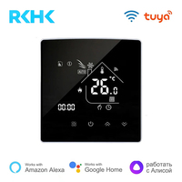 Termostato Inteligente WiFi de Alto Rendimiento RKHK, Programable, para Calefacción por Suelo Radiante Eléctrico, Caldera de Gas, Residencial, Oficina, Hogar