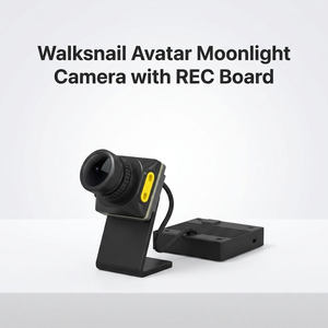 กล้อง Walksnail <span class=keywords><strong>Avatar</strong></span> Moonlight <span class=keywords><strong>4K</strong></span> 60fps พร้อมเซ็นเซอร์ Starlight ระบบกันสั่น Dual EIS Gyroflow บอร์ดบันทึกภาพสำหรับ FPV Digital VTX - Product Image 1