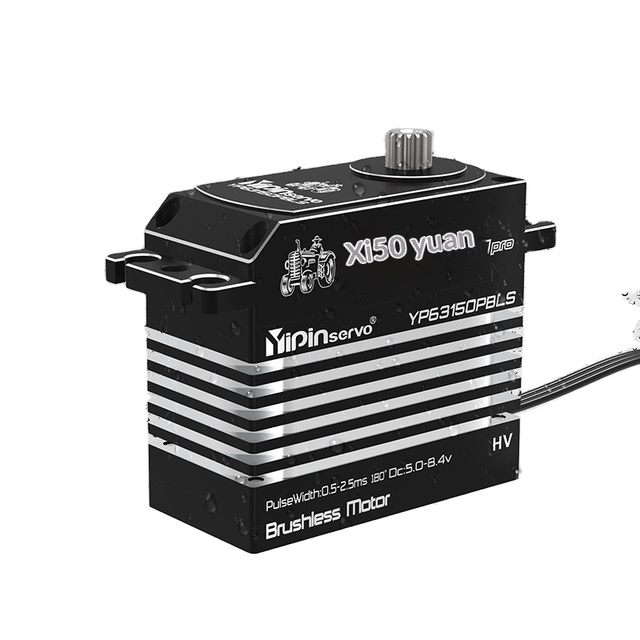 YPservo All-Metal Brushless Motor Digital Servo 150kg Pro High-Torque Waterproof DIY Toy Drone RC Boat Parts Industrial-Grade