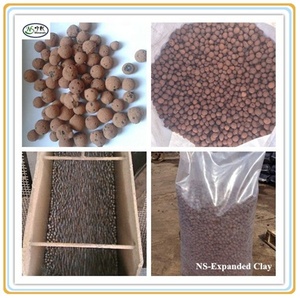 Aquaponics Hydroponic Lightweight Porous Expanded <strong>Clay</strong> <strong>Pebbles</strong> Grow Media - Product Image 5