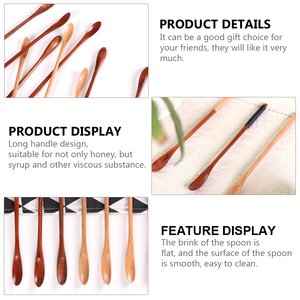 Syrup khuấy mỏng xử lý trộn muỗng uống sữa bột trang trí phục vụ thìa - Product Image 4