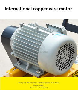 Motor de maquinaria de carretera de empuje manual y componentes de núcleo de motor fresadora de tierra para limpieza de escoria de superficie de carretera - Product Image 3