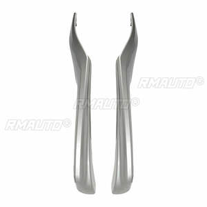 Repuestos para Automóviles, Moldura de Parachoques Delantero, Cubierta Decorativa, Accesorios para Automóviles, para Toyota Camry SE XSE 2021 2022, Cromado Brillante Negro - Product Image 4