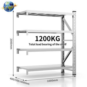 Có Thể Điều Chỉnh Thép Không Gỉ Lưu Trữ Giá Kim Loại Công Nghiệp Kệ Cho Trường Hội Thảo Khách Sạn Cho Nội Thất Văn Phòng Kho Lưu Trữ - Product Image 2