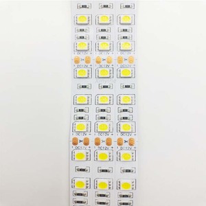 ไฟ LED แบบยืดหยุ่น 5050 <span class=keywords><strong>SMD</strong></span> 60LED/เมตร RGB  วัสดุทองแดง  IP20 สำหรับตกแต่งรถยนต์ บ้าน โรงแรม ซูเปอร์มาร์เก็ต และงานปาร์ตี้ - Product Image 2