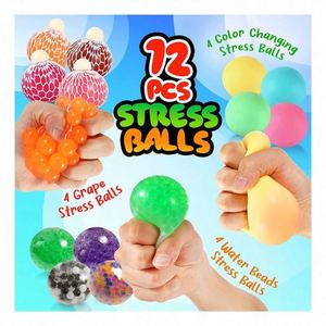 Exclusive <b>Squishy</b> Sensory Fidget for Kids Anxiety Relief Custom <b>Squishy</b> Ball with Spikes Small <b>Squishy</b> New Pu Foam Toy - Product Image 2