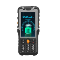 OEM S50RUB EX30 robusto Android 10/11 PDAs de mano Mtk 5000mAh T9 teclado 1D/2D escáner pistola lector NFC Software Industrial