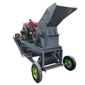 Nueva trituradora de martillo móvil para minería de mineral de piedra, versión Simple de 15-20 toneladas por día para trituración de botellas de <span class=keywords><strong>cerveza</strong></span>, motor de arena residual - Product Image 5