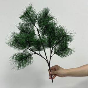 Foglie <span class=keywords><strong>di</strong></span> Pino Masson, Grandi Aghi <span class=keywords><strong>di</strong></span> Pino in Plastica, Decorazione Natalizia per Albero <span class=keywords><strong>di</strong></span> Pino, Pianta Artificiale Fatta a Mano per Interni, Fiore Finto - Product Image 4