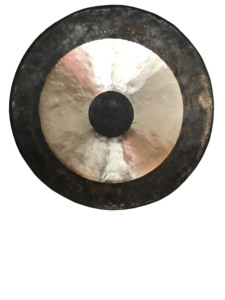 32 "cina bronzo antico strumento musicale a percussione Chau Gong per il bagno di Gong con battitore - Product Image 5