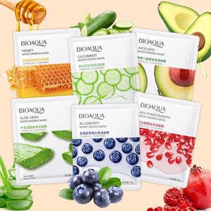 Mascarilla Facial Coreana OEM <span class=keywords><strong>para</strong></span> el Cuidado de <span class=keywords><strong>la</strong></span> Piel, Hidratante, Etiqueta Privada, Suero de Frutas y Plantas <span class=keywords><strong>Naturales</strong></span>, Mascarilla Facial de Colágeno - Product Image 1