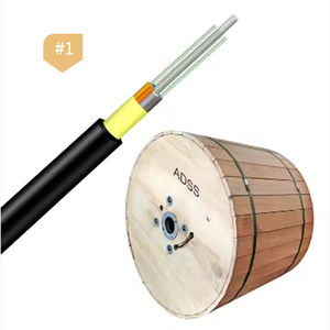 Cable <span class=keywords><strong>ADSS</strong></span> Autoportante Monomodo G652d 6 12 <span class=keywords><strong>24</strong></span> 48 <span class=keywords><strong>Hilos</strong></span> <span class=keywords><strong>24</strong></span> 12 <span class=keywords><strong>Hilos</strong></span> Aéreo Monomodo de <span class=keywords><strong>Fibra</strong></span> Óptica - Product Image 2
