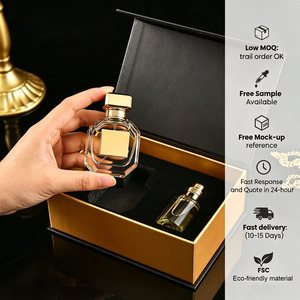 Cajas de Cartón Magnéticas Personalizadas para Cosméticos de Lujo, Caja de Regalo para Perfume de 50 ml - Product Image 1