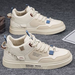 Men's casual high-quality breathable walking shoes with comfortable PU rubber <b>insoles</b> and soft mesh lining for <b>increased</b> <b>height</b> - Product Image 3