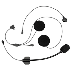 Motorcycle CE FCC FCC hi-res müzik 5 Pin soket kiti mikro hoparlör kulaklık motomotorcycle tas Motorcycle rios için motosiklet kask interkom - Product Image 1