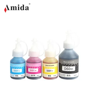 Amida Encres BTD60 BT5001 Compatible pour les imprimantes Brother 5001 D60 Encre à colorant
