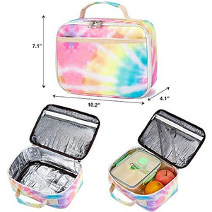 Waterproof Insulated Thermal Kids <b>Backpack</b> and <b>Lunch</b> Tote <b>Bag</b> Set with Custom Pattern School Use - Product Image 5