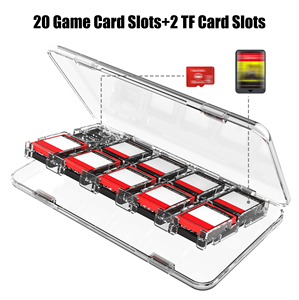 New Game Card <strong>Case</strong> with 20 Card Slots for Switch/Switch <strong>2</strong> Game Accessories,Easy to Open and Re-lock - Product Image 2