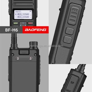 วิทยุสื่อสาร Baofeng BF H6 5W แบบสองย่านความถี่ VHF UHF กำลังส่งสูง วิทยุแฮม ระยะส่งไกล แบตเตอรี่ใช้งานได้นาน - Product Image 4