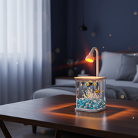 Promotion exceptionnelle 2026 : Aquarium écologique transparent multi-tailles, faible entretien, décoration pour salon et bureau à domicile