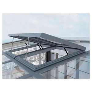 Cho <span class=keywords><strong>velux</strong></span> điện <span class=keywords><strong>Skylight</strong></span> ánh sáng trần với panel năng lượng mặt trời hợp kim nhôm khung Swing và dọc Mở thiết kế cho nhà bếp - Product Image 2